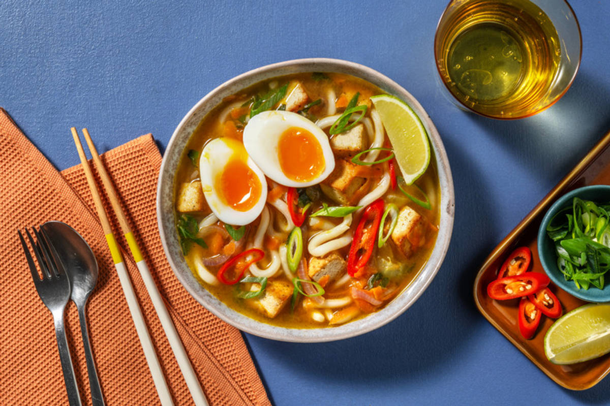 Pho Style Tofu Soup