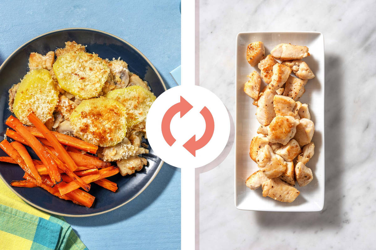 Creamy Chicken Breast and Mushroom Pie