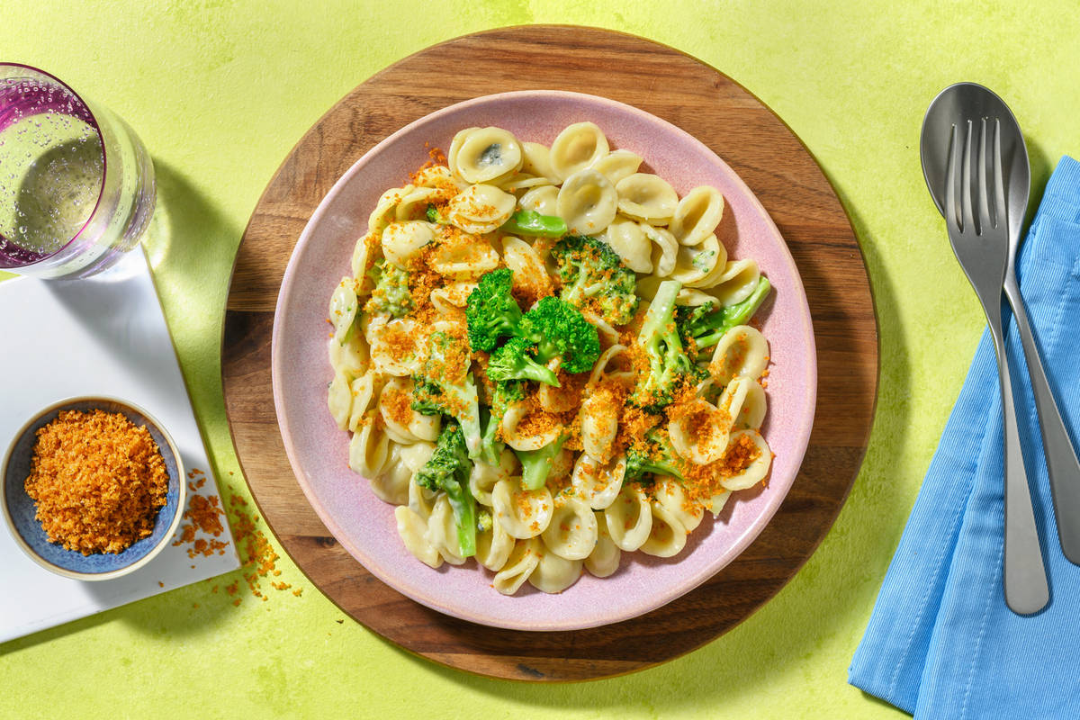 Orecchiette al Gorgonzola Dop e salsiccia
