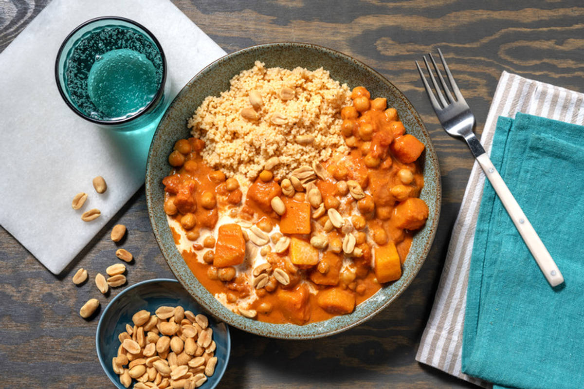 Spiced Butternut Squash Stew with Chicken
