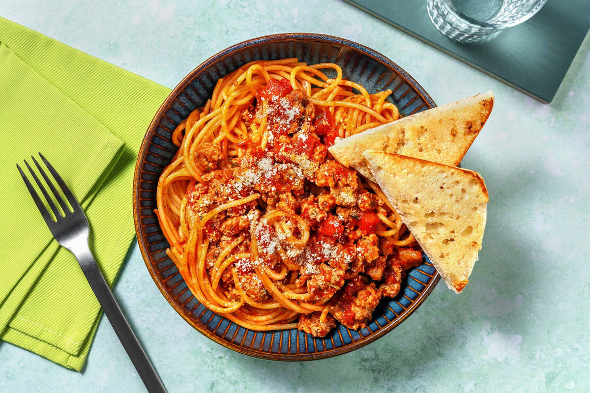 Beef Spaghetti Bolognese