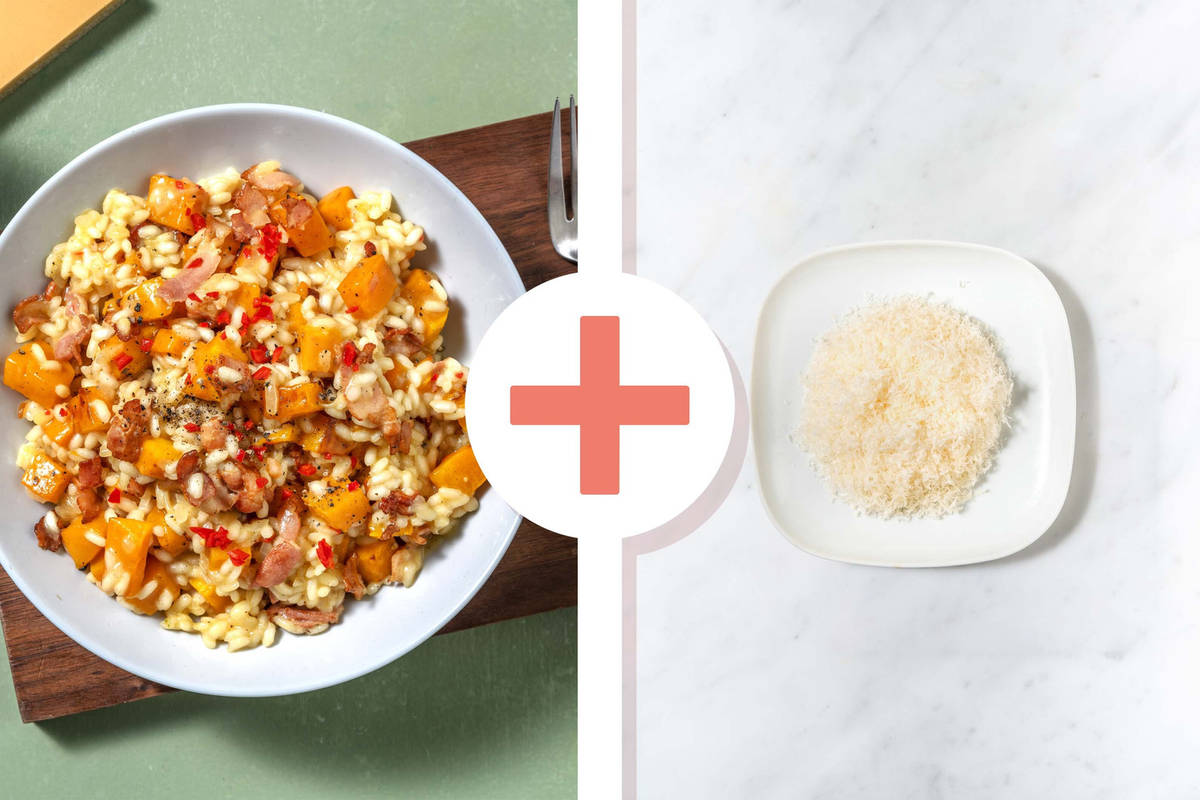 Bacon and Butternut Squash Risotto