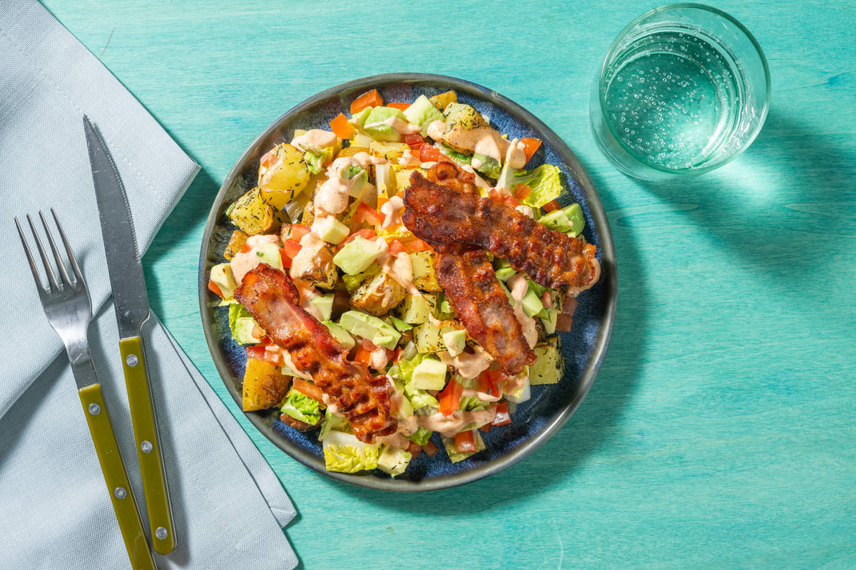 BLT Inspired Summer Salad