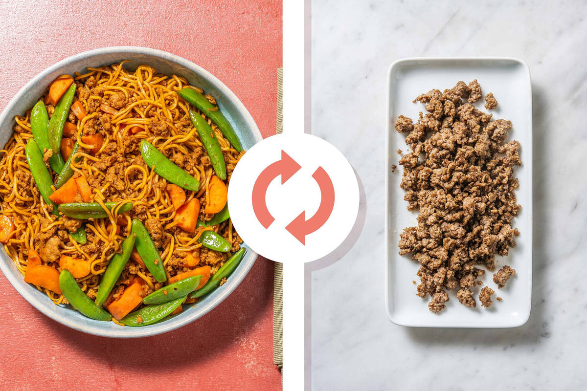 Thai Inspired Beef and Noodle Stir-Fry