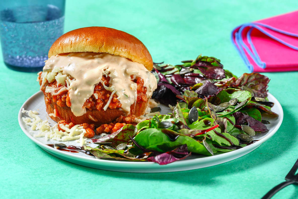 Cheeseburger Inspired Sloppy Joe