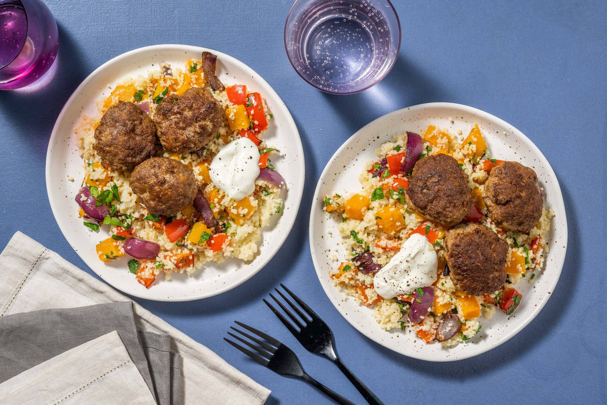 Krydrede hakkebøffer