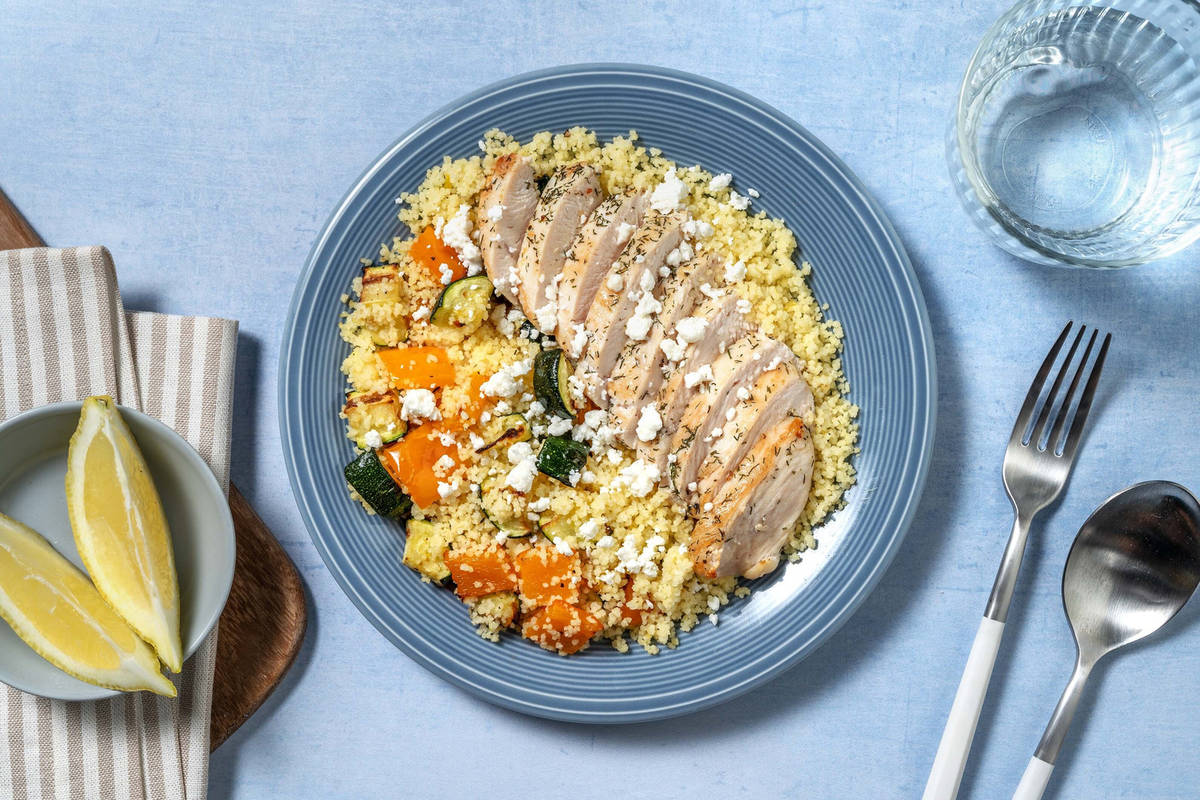 Greek-Style Lemon Tofu