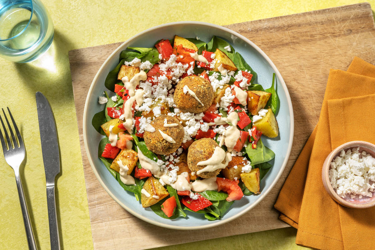 Assiettes de falafels