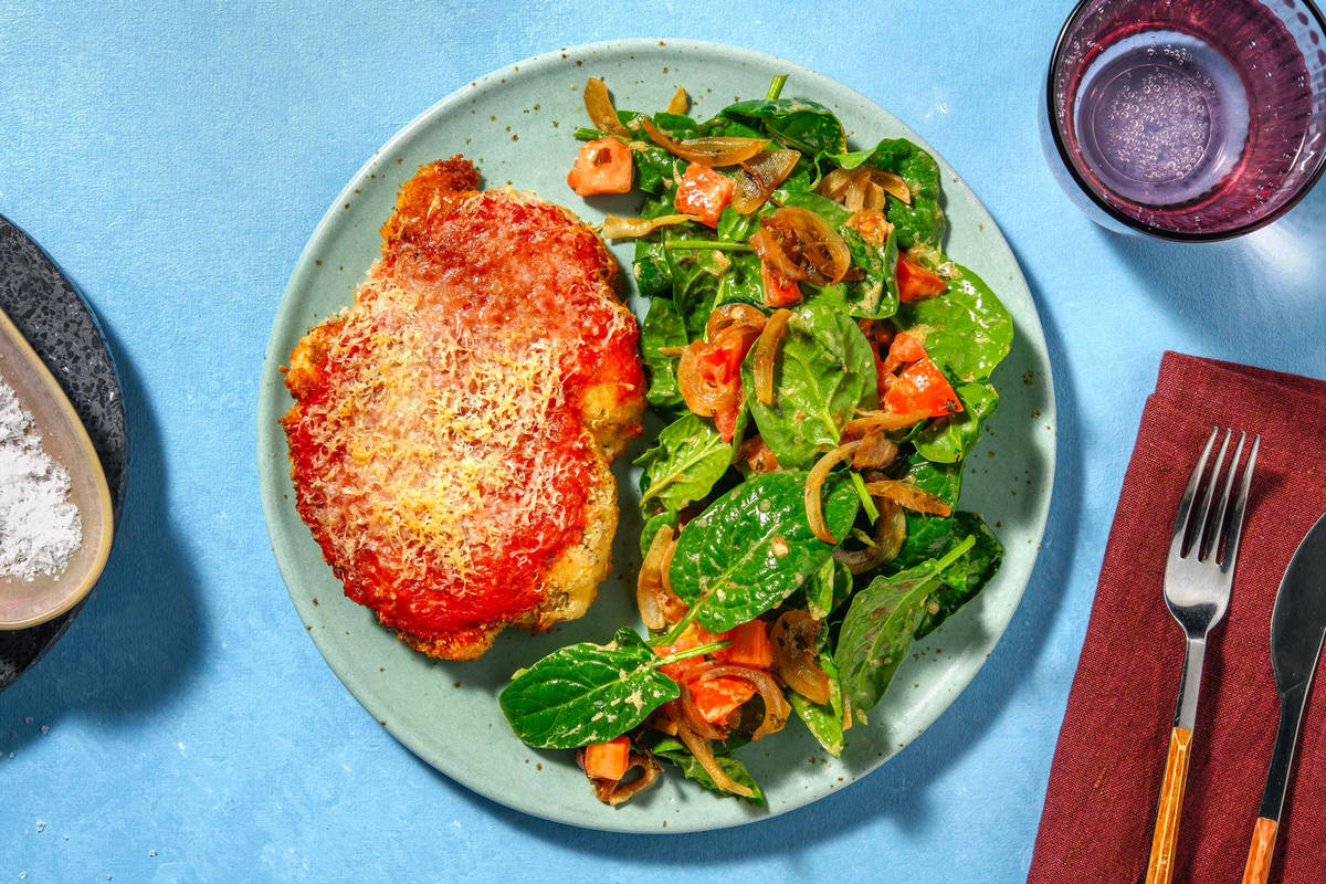Crispy Organic Chicken Parmigiana