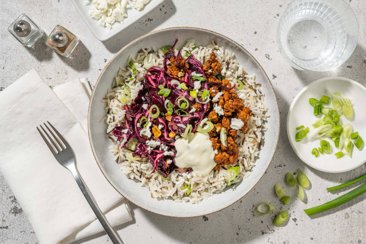 Cal Smart Tex-Mex Plant-Based Protein Shreds Bowls