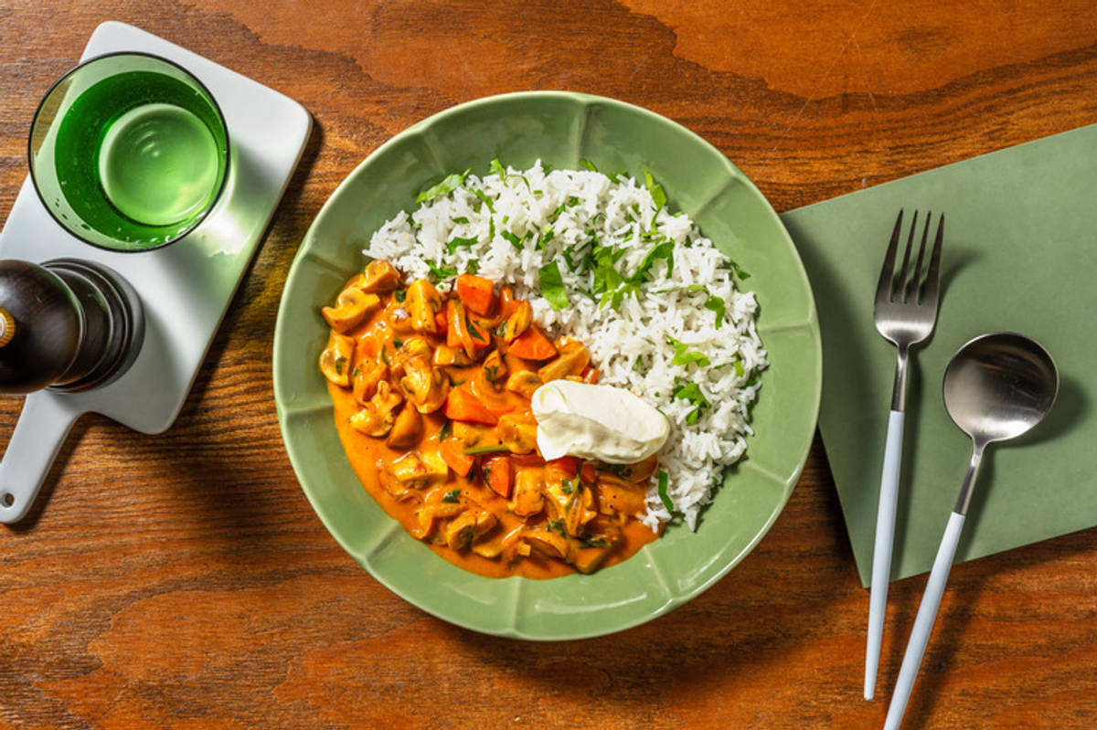Mushroom Stroganoff