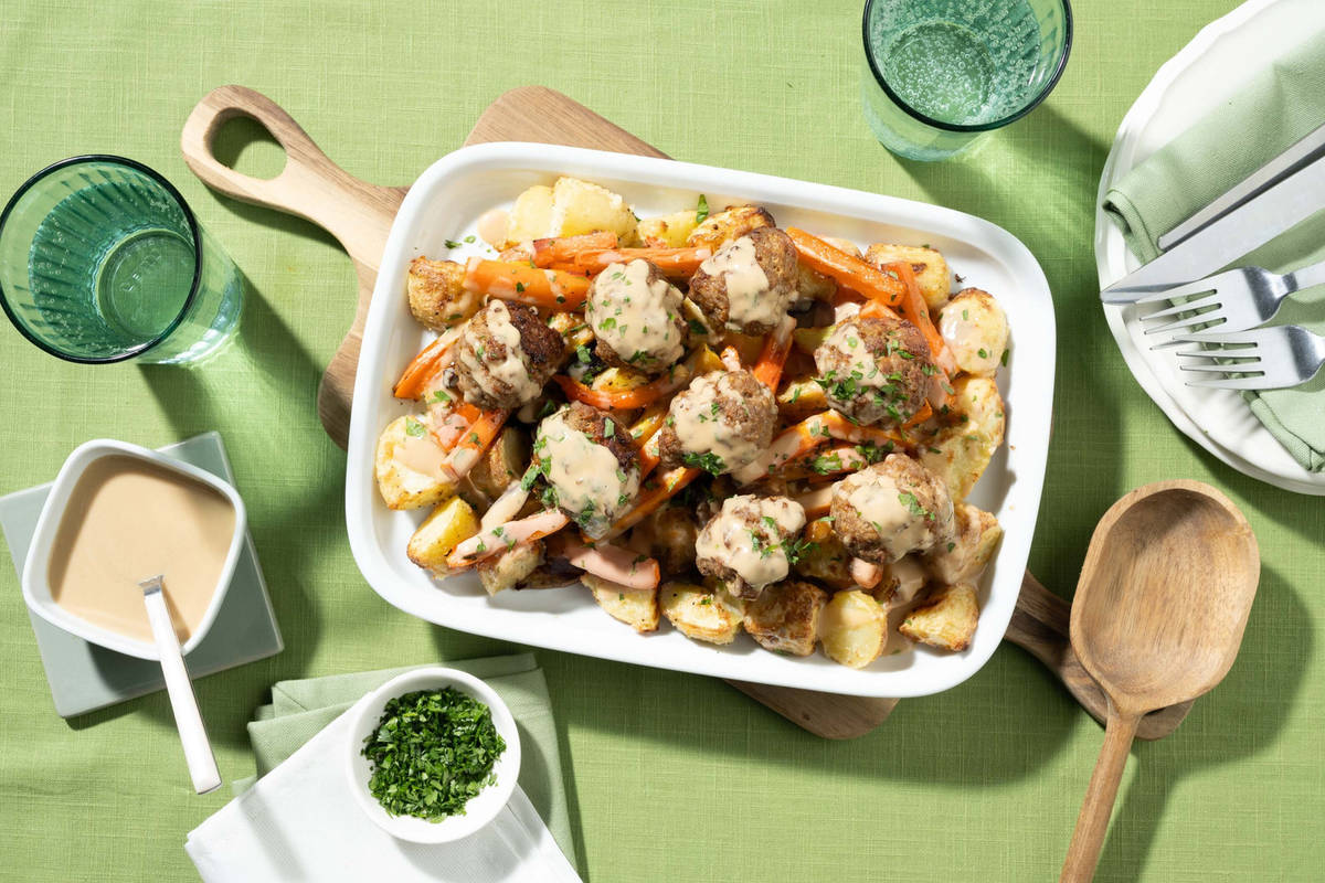 Marshall's mutige Meatball Mania 
