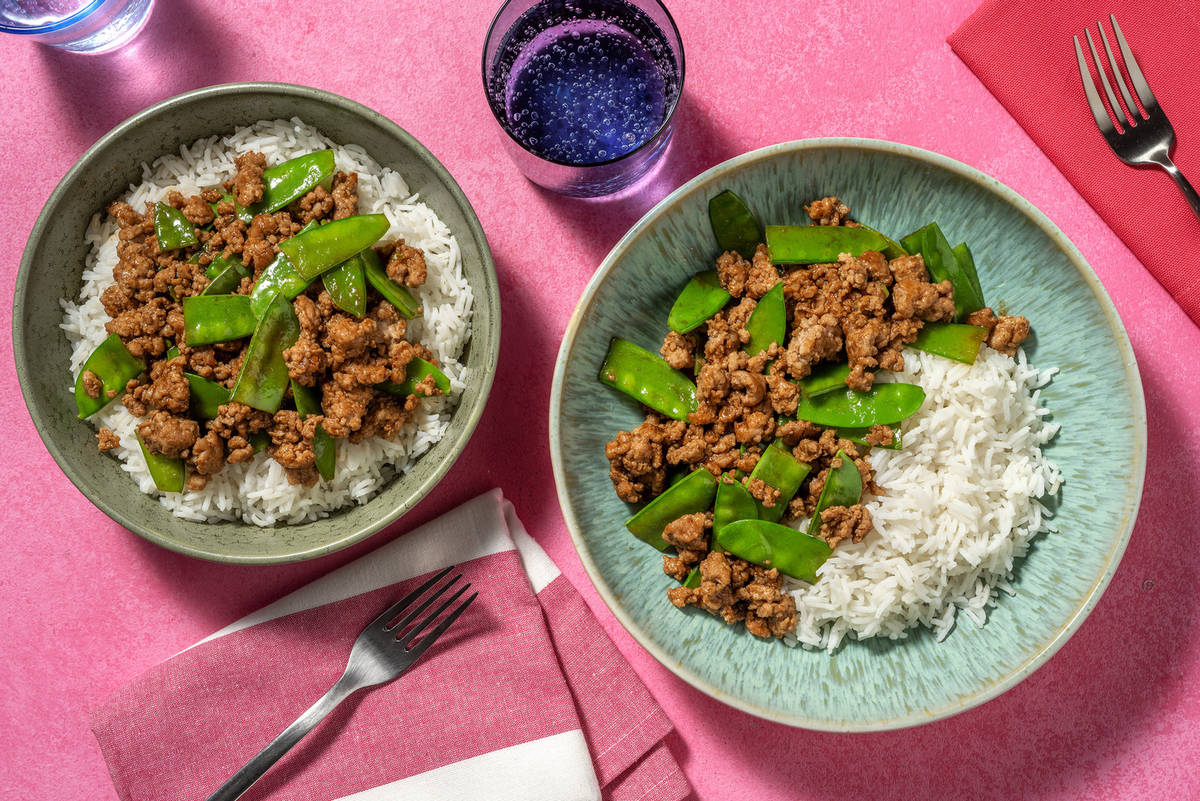 Quick and Easy Teriyaki Veggie Mince
