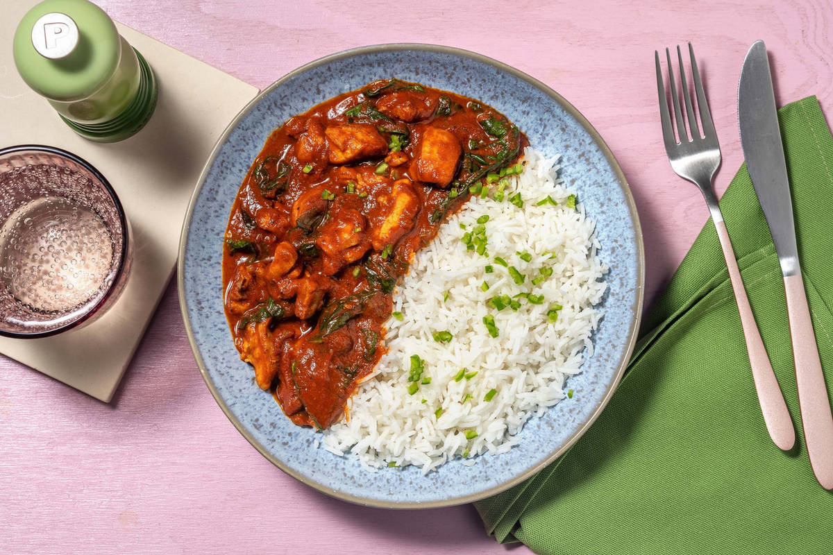 Chicken and Spinach Curry
