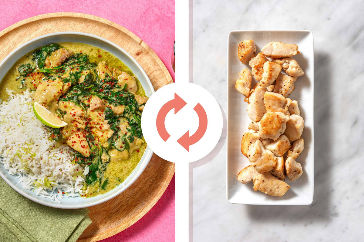 Thai Green Style Chicken Breast Curry