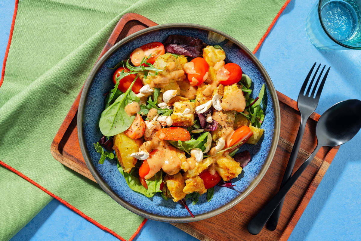 Indonesian Style Peanut Double Chicken Salad