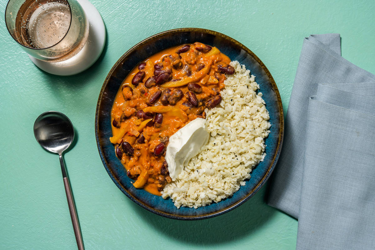 Spicy Bean Chilli with Pork