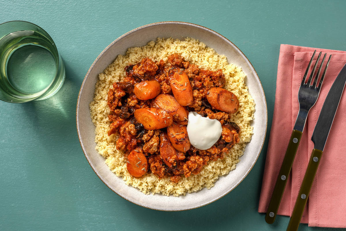 Middle Eastern Style Lamb and Couscous