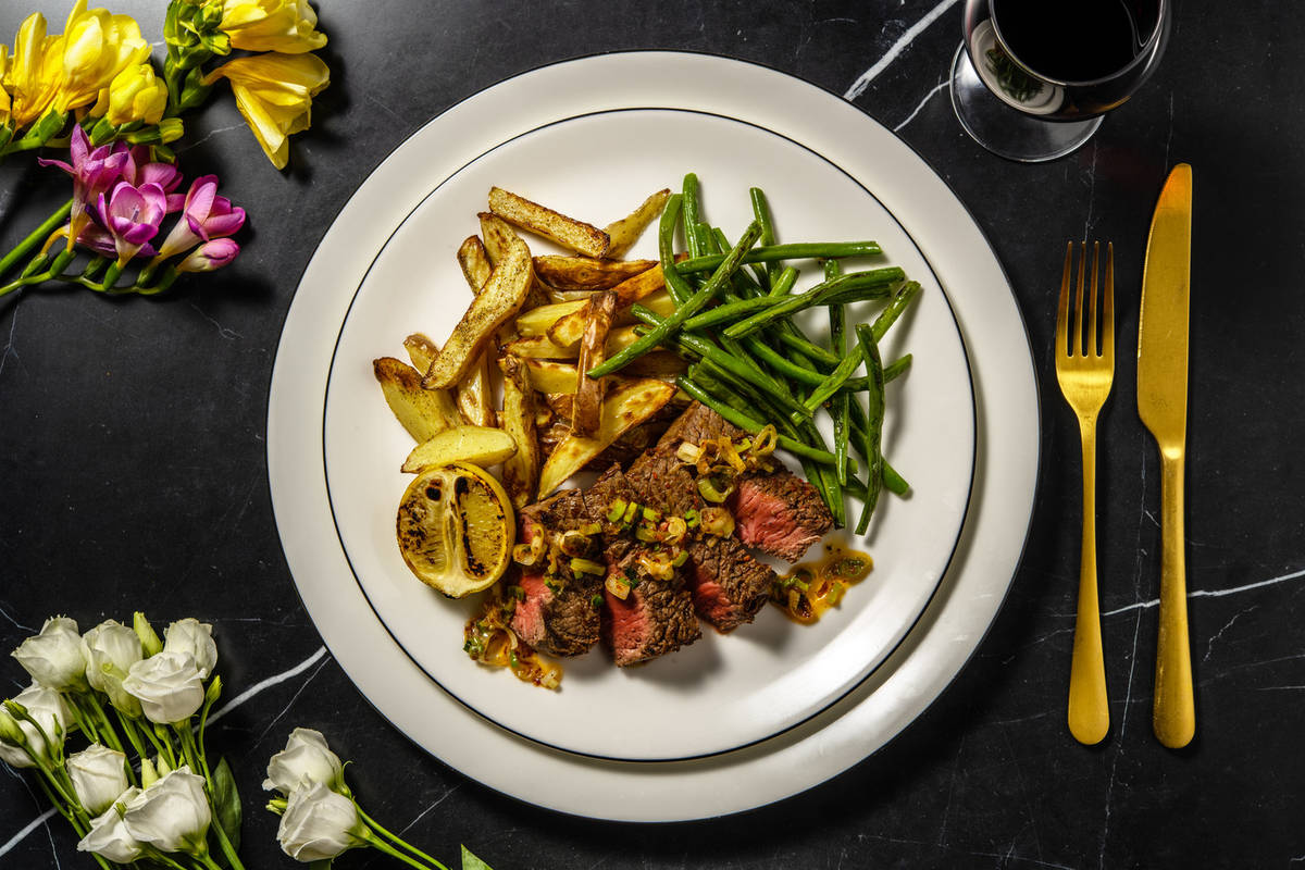 Irish Sirloin Steak in Chimichurri Butter