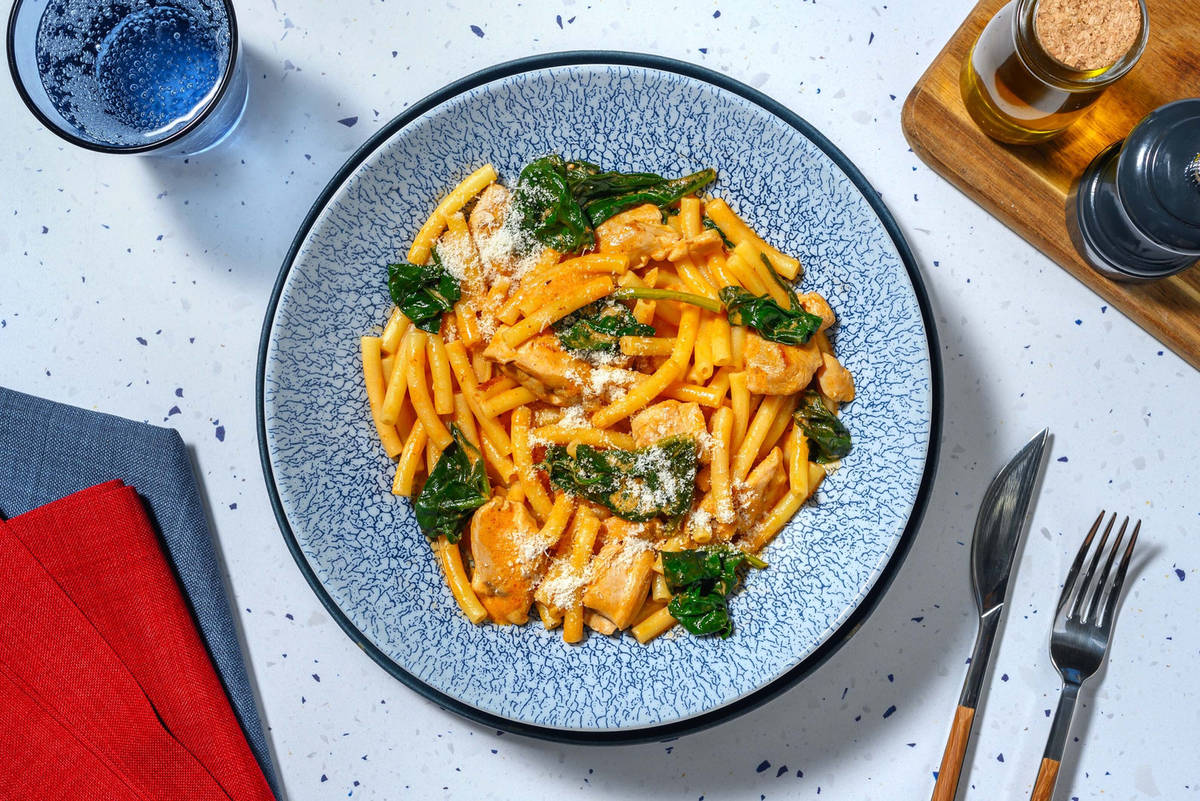 Speedy Cajun Chicken and Bacon Macaroni