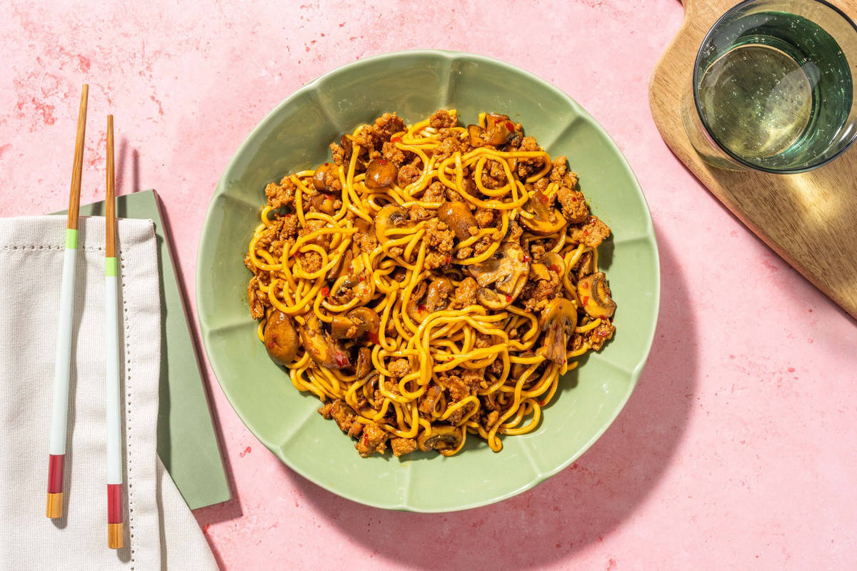 Szechuan Style Pork Noodles