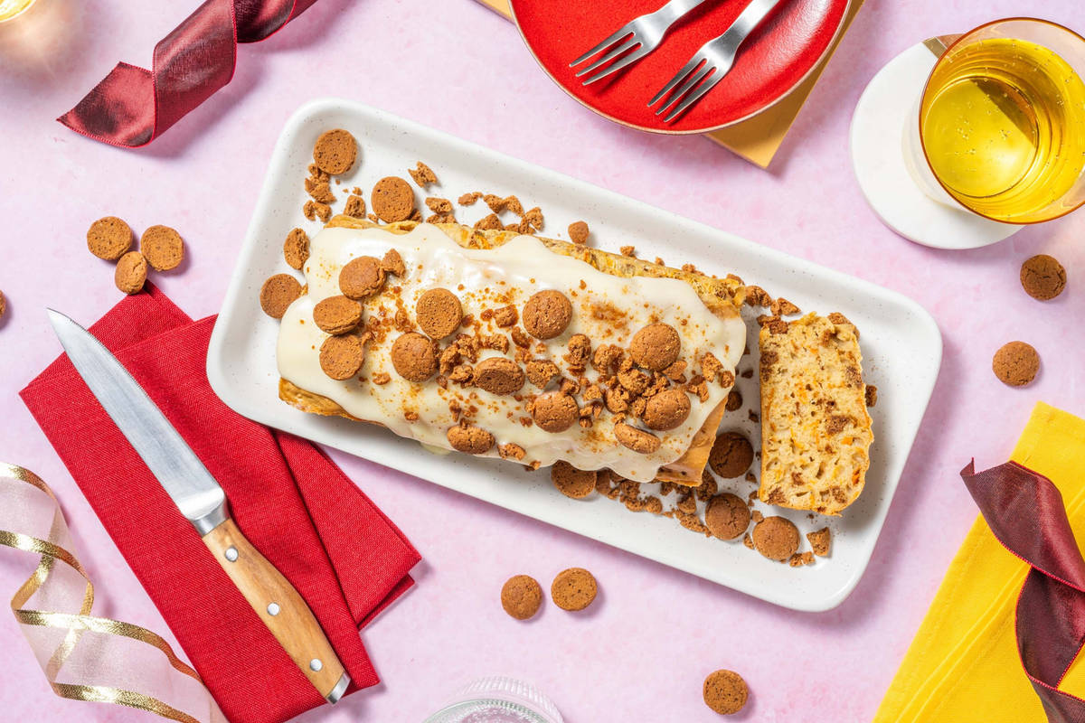 Carrot cake met kruidnoten