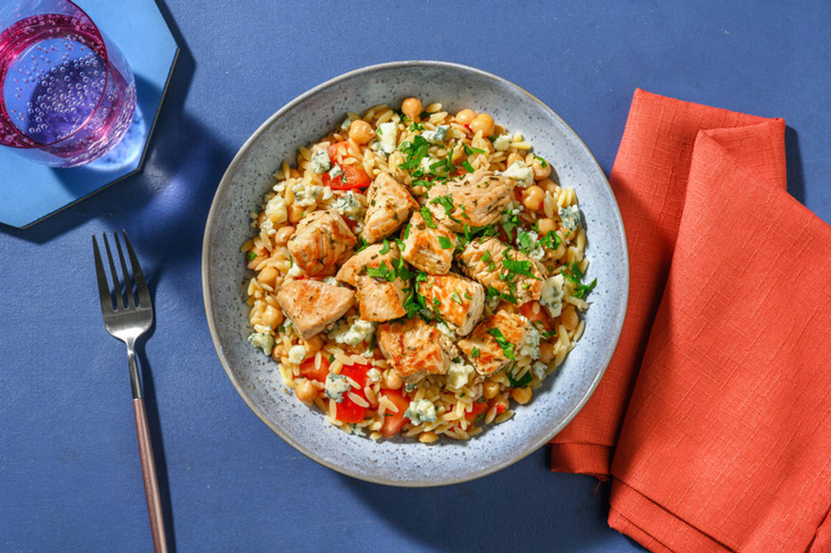 Chicken and Blue Cheese Salad