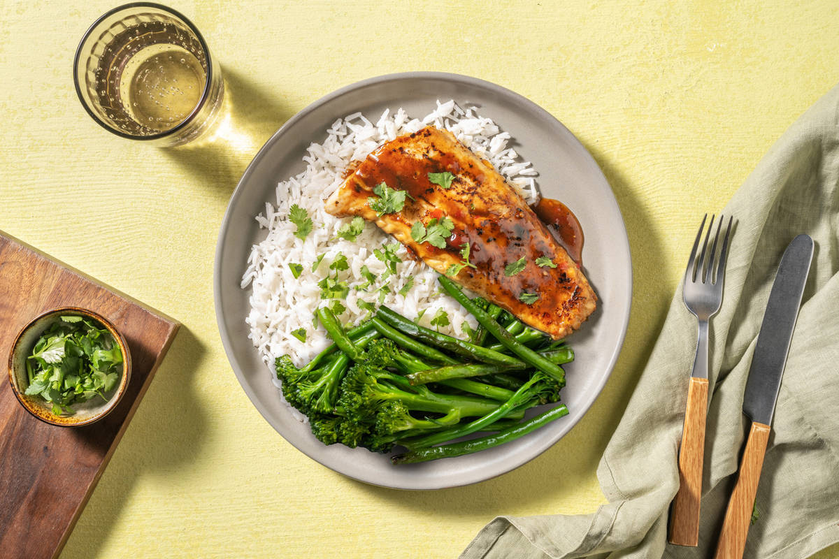 Charred Umami Hake
