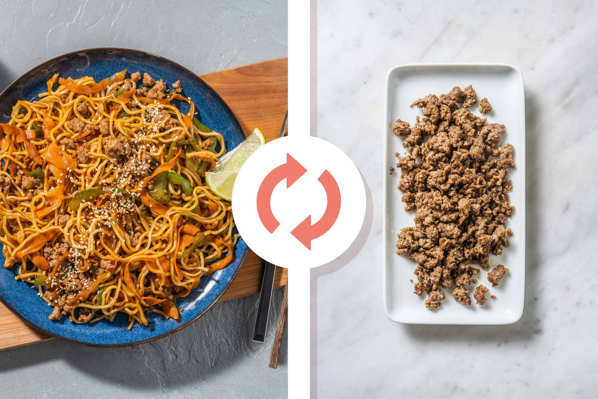 Superfast Thai Inspired Beef Noodles