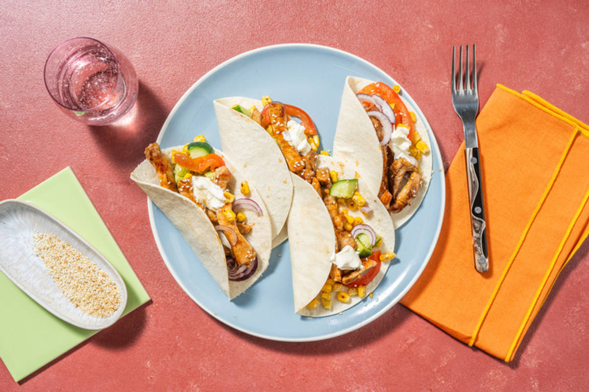 Sweet Soy Pork Loin Tacos				