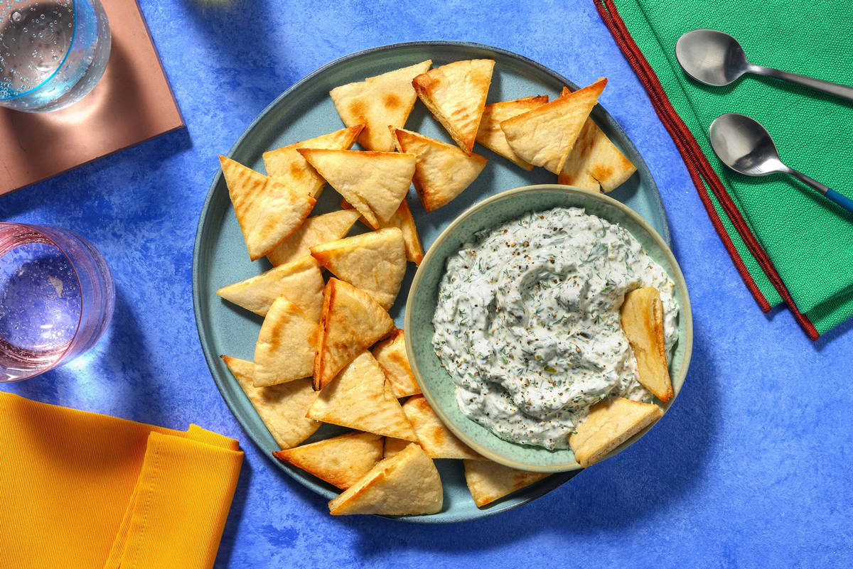 Creamy Pistachio, Parsley and Dill Dip