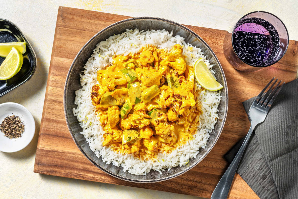  Yellow Thai Style Vegetable Curry