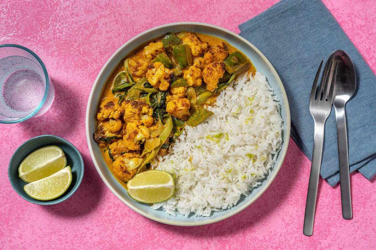  Yellow Thai Style Veg Curry