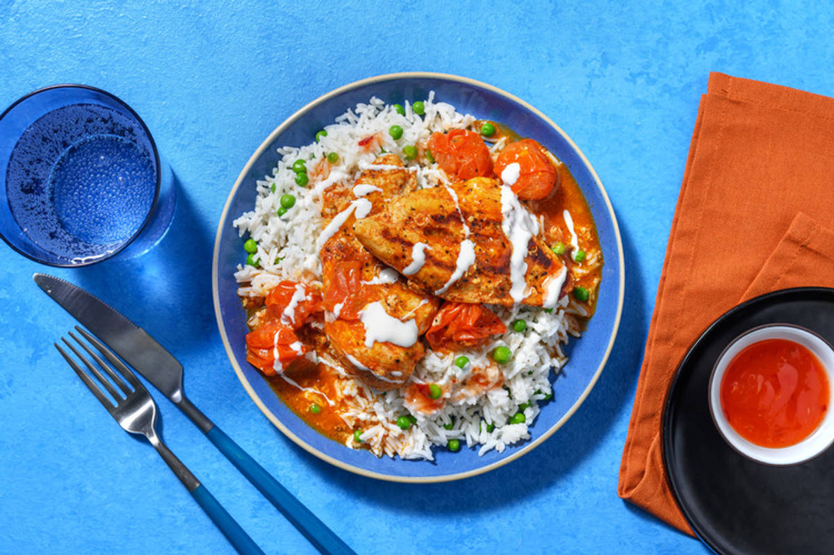 Paprika Chicken and Cherry Tomatoes