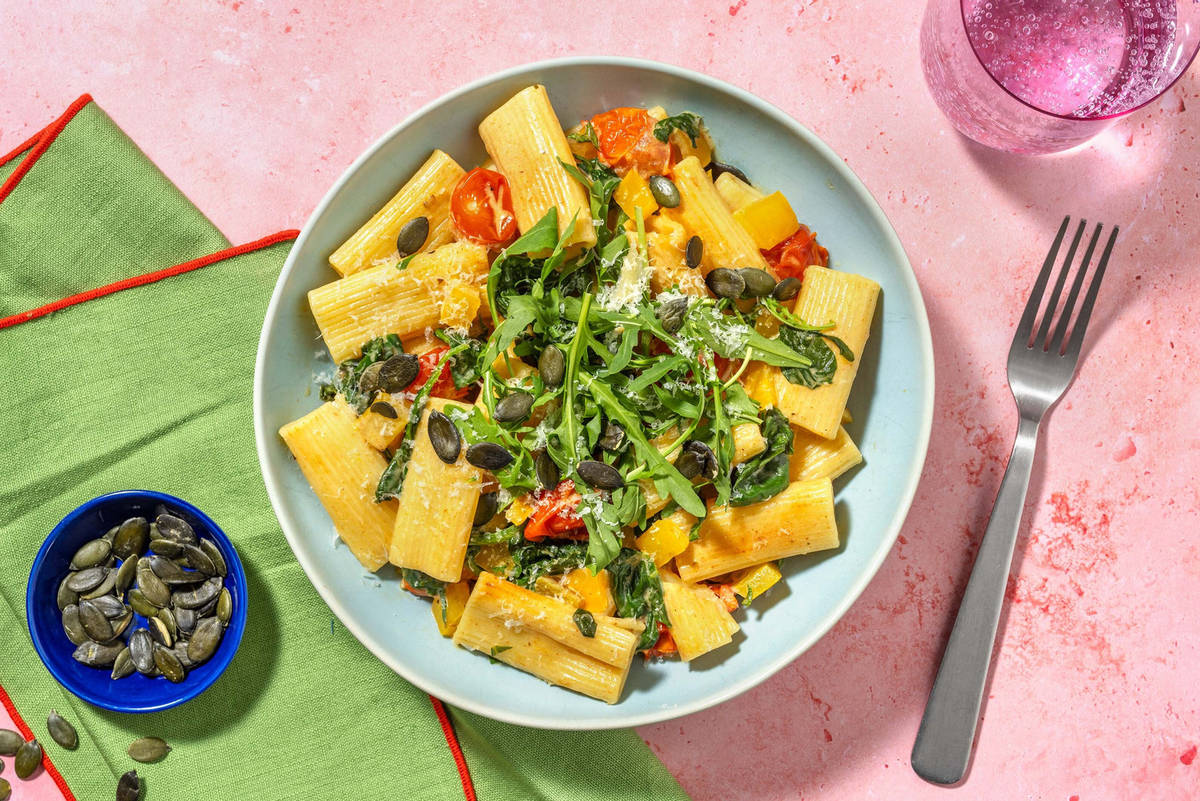 Cremet vegetarpasta