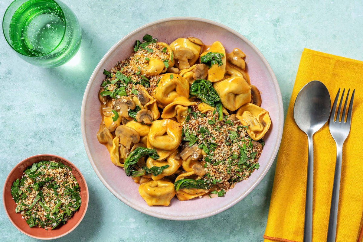 Krämig tortelloni