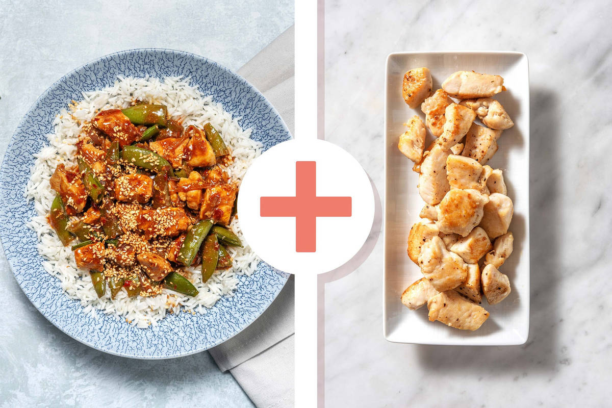 Sambal Teriyaki Extra Chicken Stir-Fry