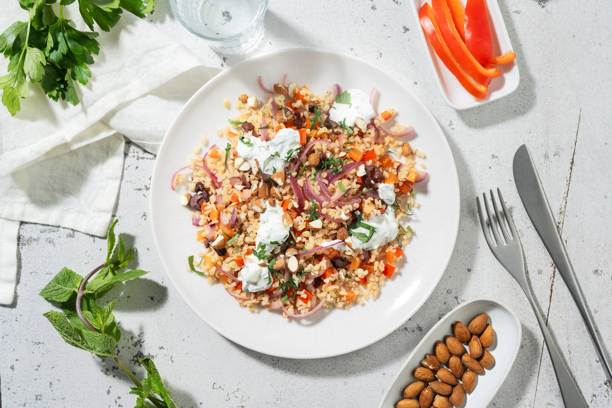 Boulgour façon pilaf à la libanaise