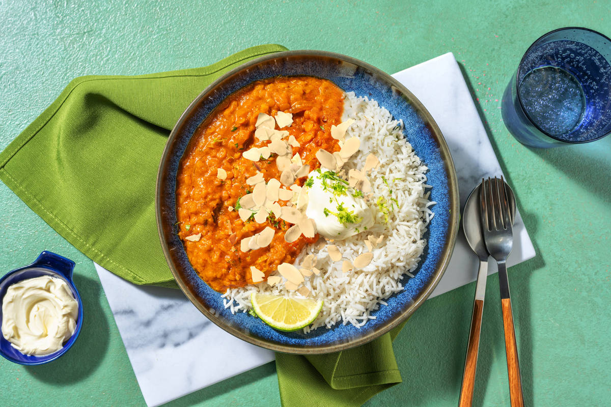Dahl Bowl : lentilles corail, coco & curry