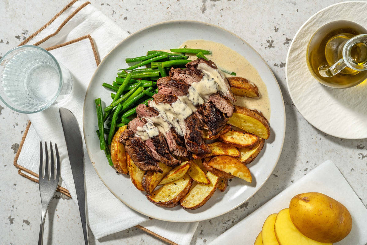Filet de poulet sauce poivre façon bistrot