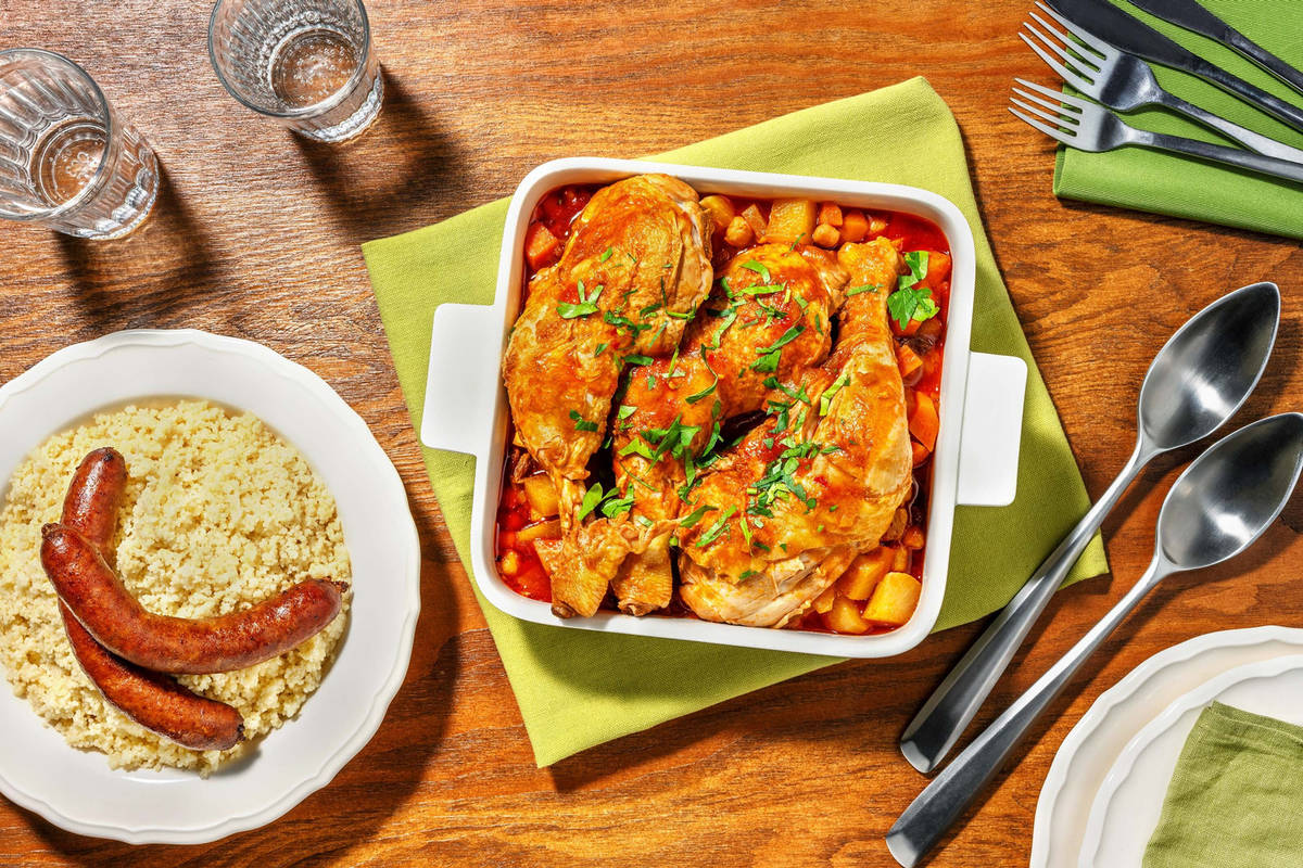 Couscous poulet & merguez de bœuf