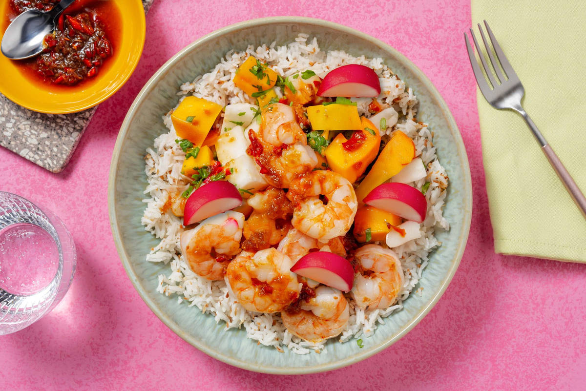 Vietnamesisk räkbowl