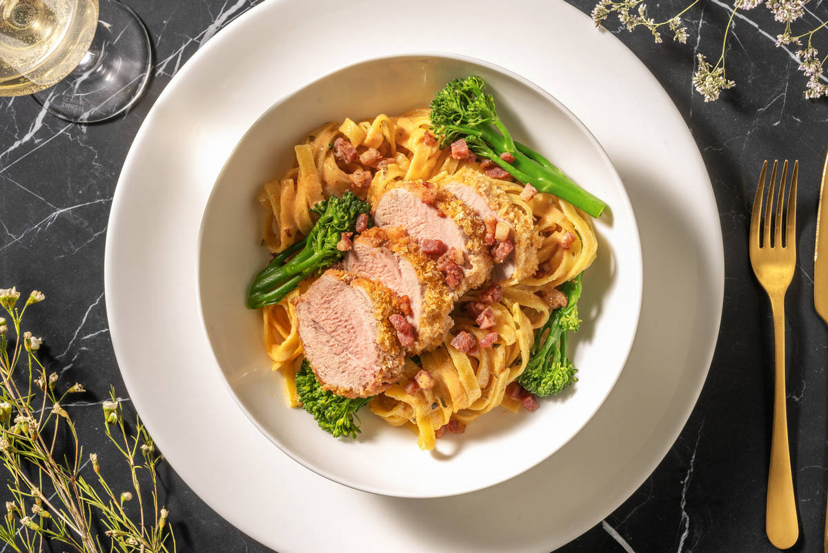 Crispy pork tenderloin