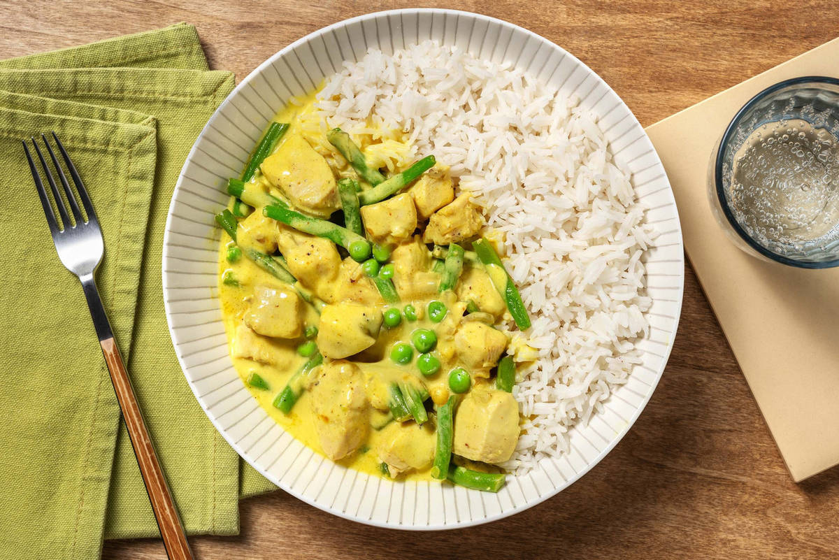 Double Chicken Korma Style Curry