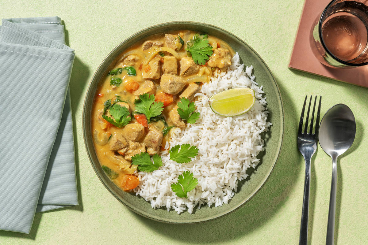 Korma på fläsk