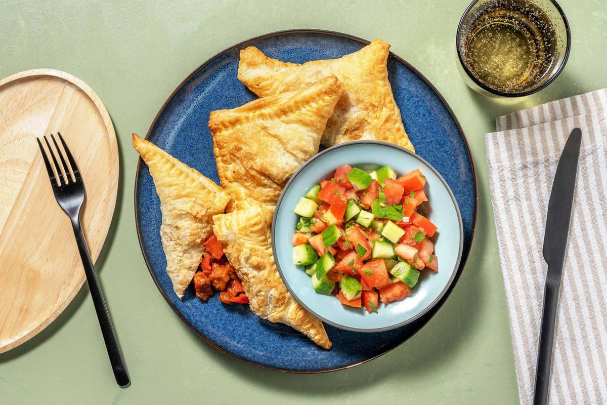 Veggie No-Beef Empanadas