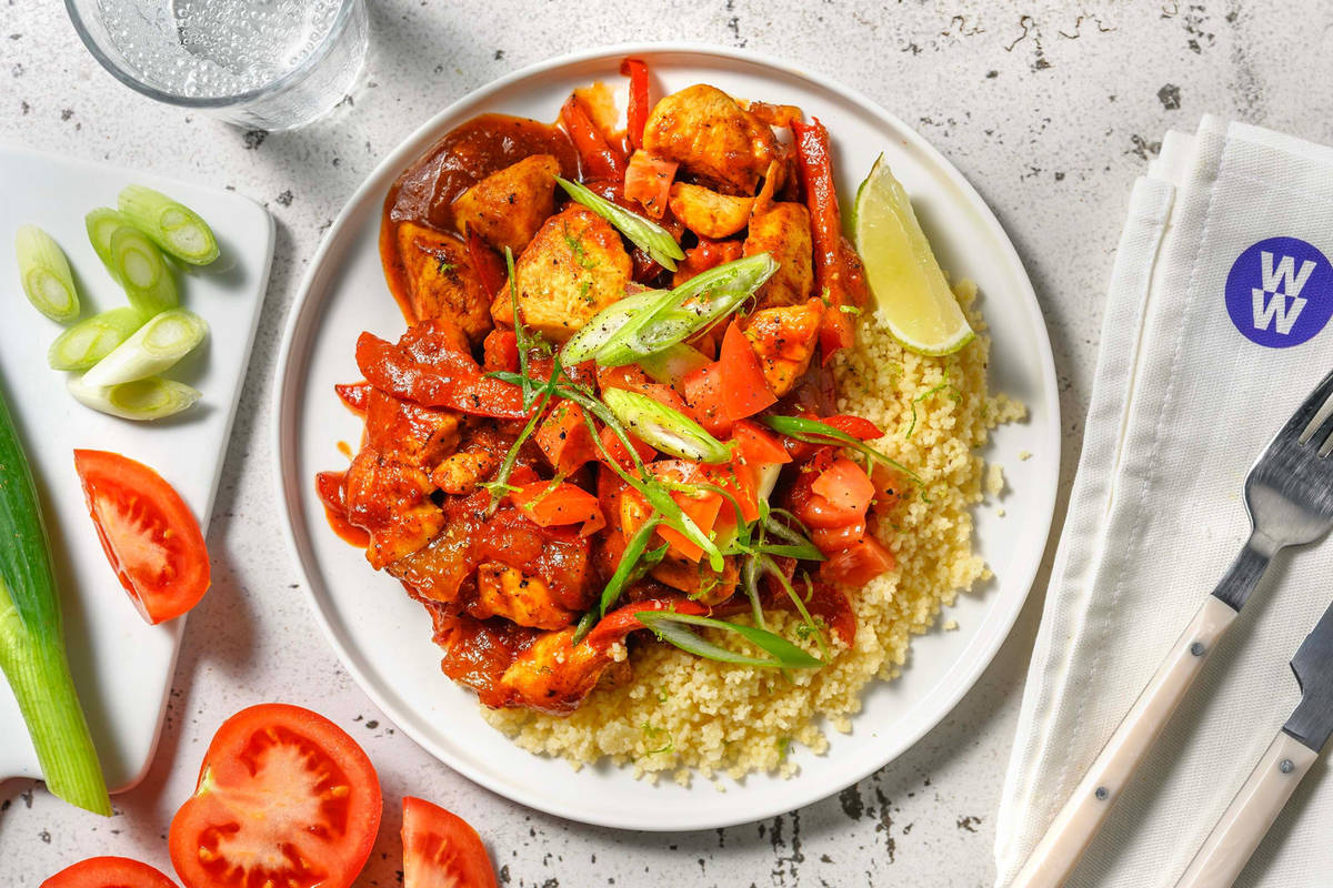Caribbean Style Pineapple Chutney Chicken