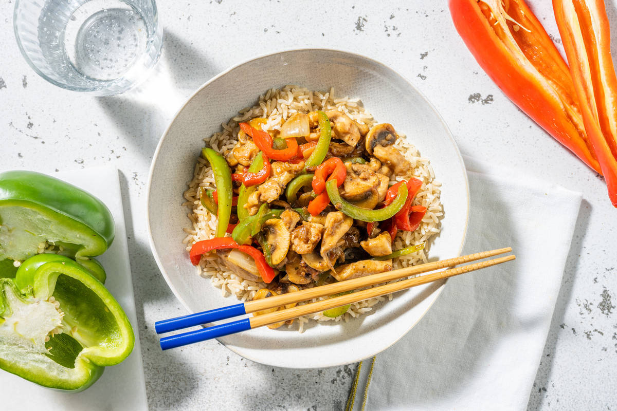 Chop suey au poulet