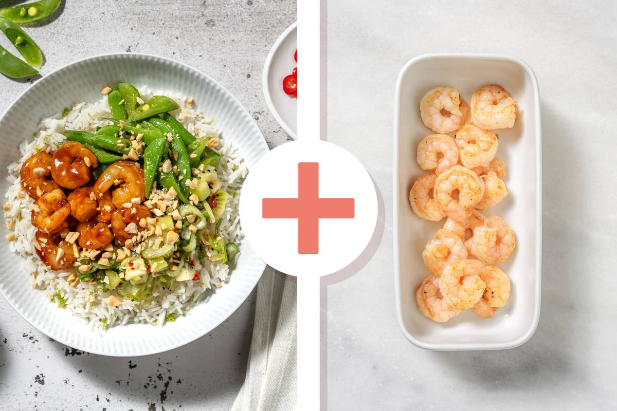 Teriyaki Double Prawn Poke Style Bowl 
