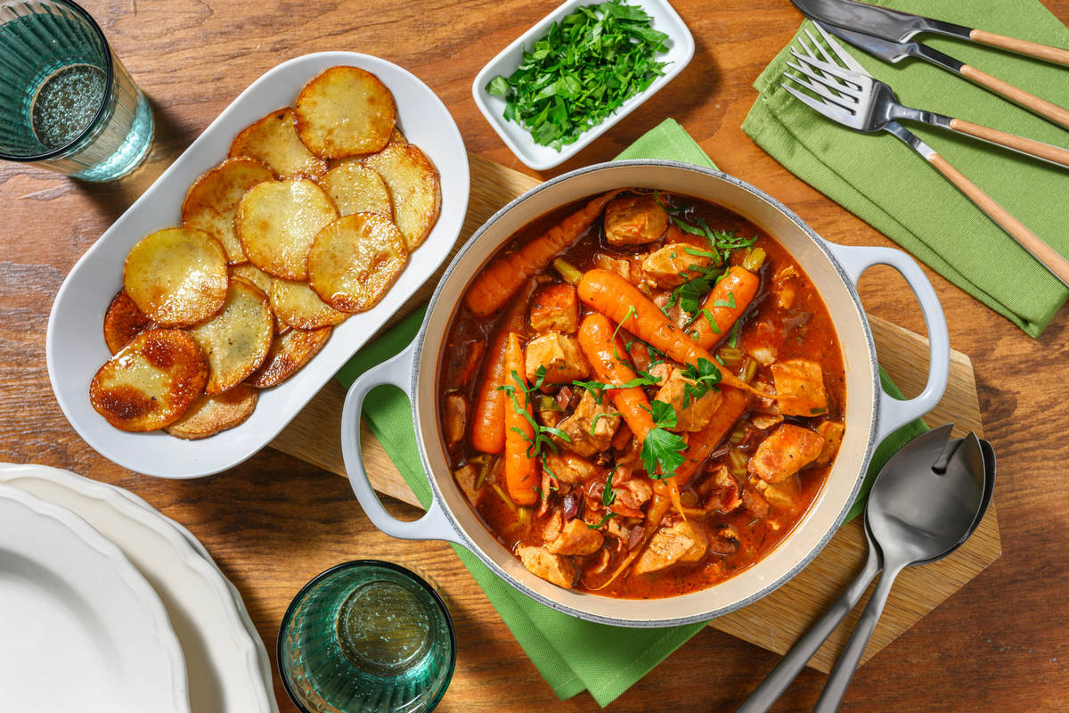 Mijoté de veau à la provençale de Mamie Odile